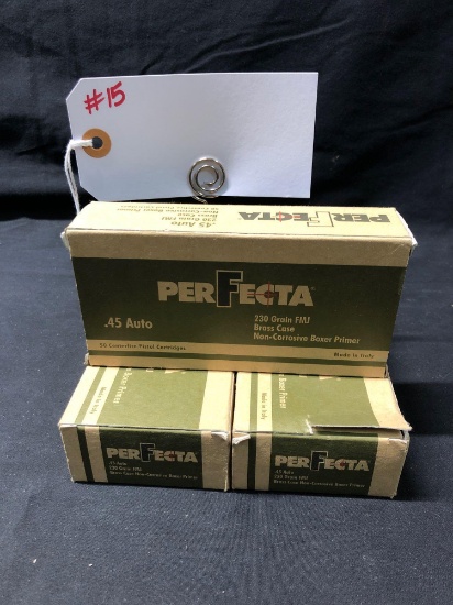 PERFECTA 45 ACP (X3)