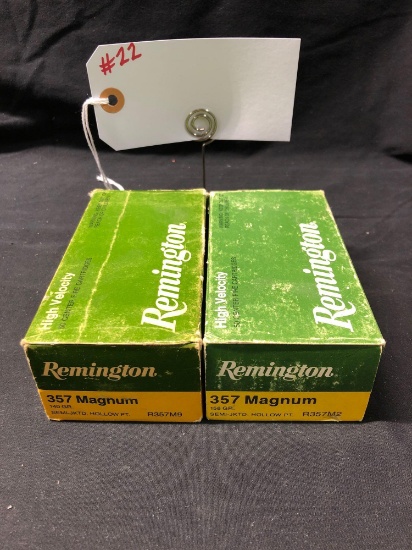 REMINGTON 357 MAG HOLLOW POINT (X2)