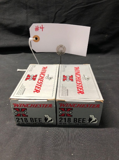 WINCHESTER 218BEE, HOLLOW POINT (X2)