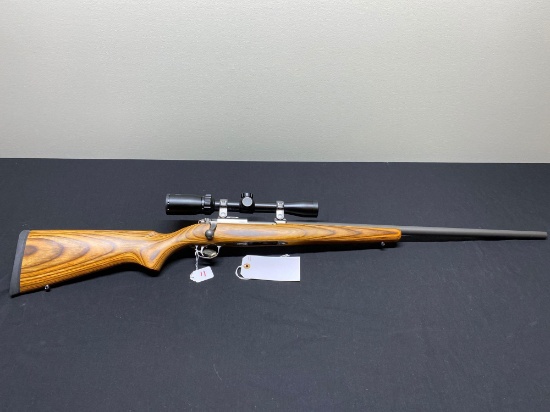RUGER ALL WEATHER MODEL 77/22 HORNET WITH BUSHNELL 3X9 SCOPE. SN#720-69708