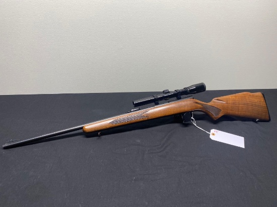 WINCHESTER MOD 310, 22 CAL WITH BUSHNELL BANNER SCOPE. SN#D40902