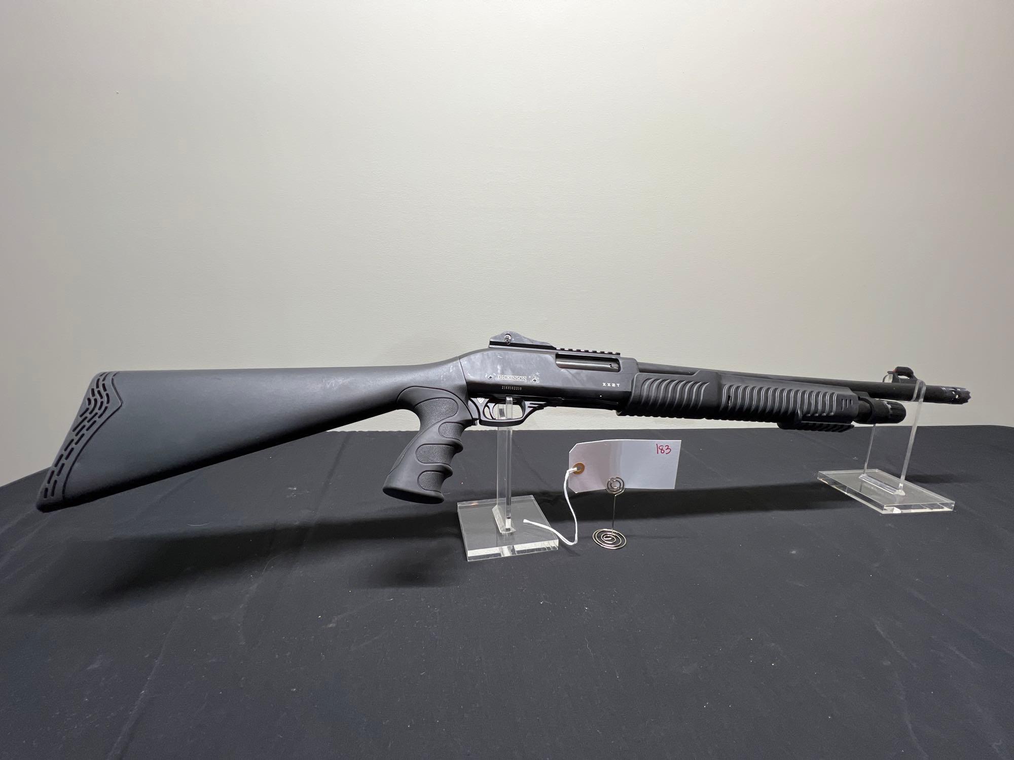 DICKINSON MOD XX2T, 12 GA, TACTICAL SHOTGUN, NIB. Proxibid