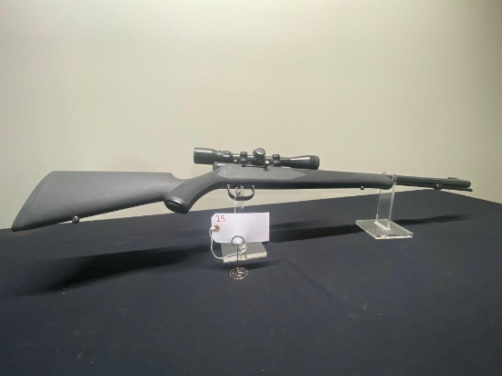 TRADITIONS TRACKER 50 CAL BLACK POWDER WITH 3X9X40 SCOPE SN#14-13-023126-09