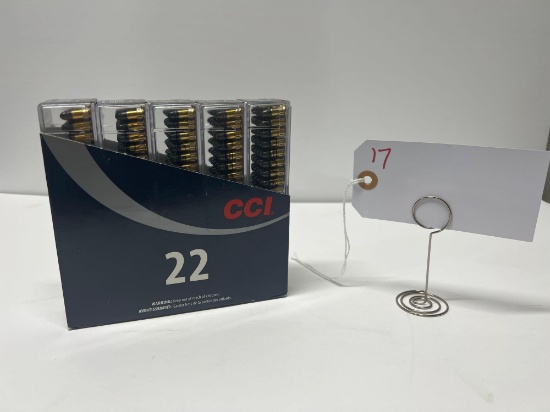 CCI 22 CAL SHORT TARGET 100 ROUND PACK (X5)