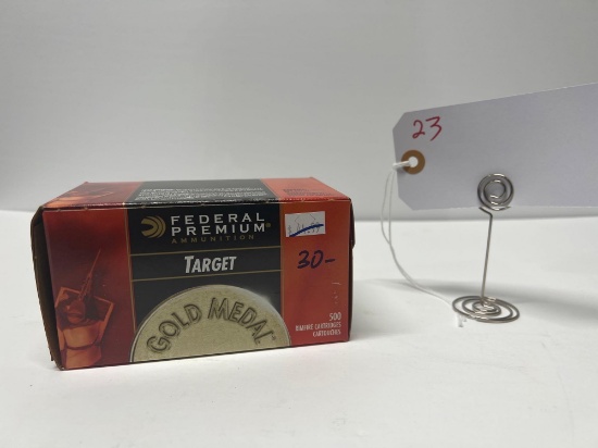 FEDERAL PREMIUM TARGET 22 CAL LONG RIFLE 500 ROUND BRICK (X1)