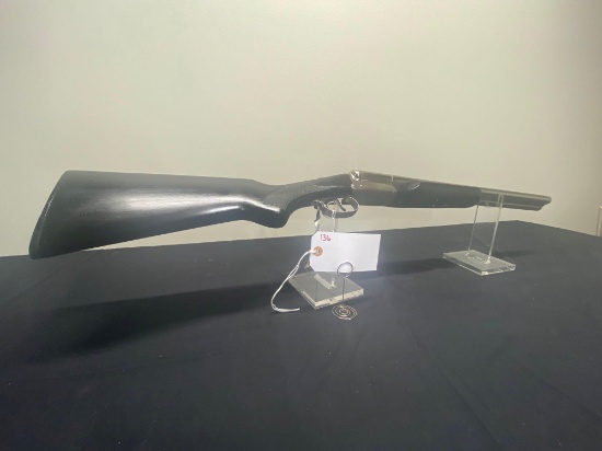 STOEGER 12 GA SIDE BY SIDE COACH GUN NICKEL SN#C861634-17