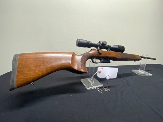 CZ MODEL 527 ROYAL 223 CAL TWIST BARREL WITH BSA 3X12X44 SCOPE SN#A942563