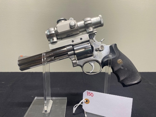 SMITH & WESSON MODEL 686-1 357 MAG WITH TASCO PRO POINT SCOPE SN#AWM5697