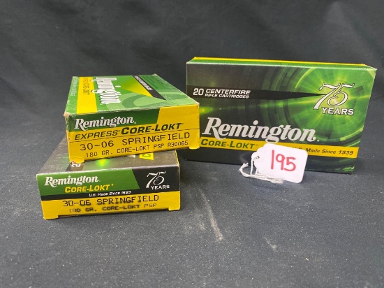 REMINGTON 30-06 CAL (X3)