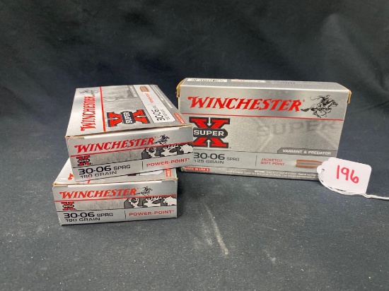 WINCHESTER 30-06 CAL (X3)