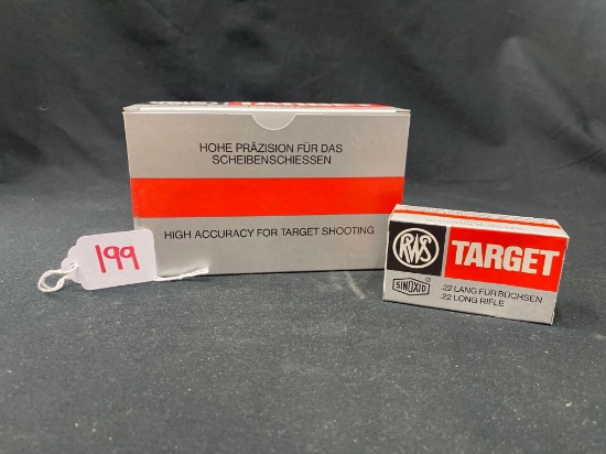 RWS NOBLE 22 CAL LONG RIFLE TARGET 500 ROUND BRICK (X1)