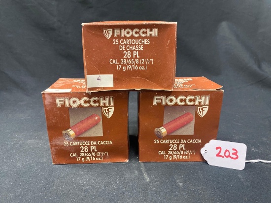 FIOCCHI 28 GA NO 4 SHOT (X3)