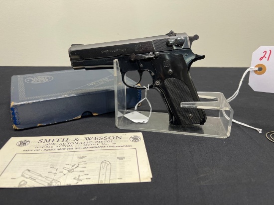 SMITH & WESSON MODEL 59 9MM IN BOX SN#A471110