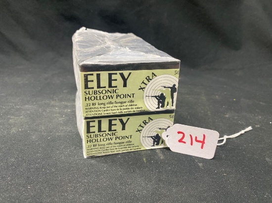 ELEY XTRA 22 CAL SUB SONIC HOLLOW POINT 500 ROUND BRICK (X1)