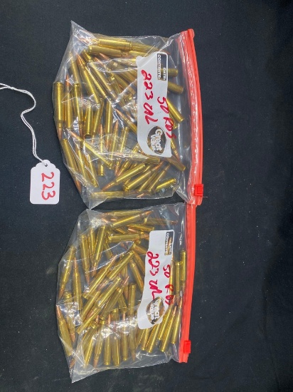 223 CAL 50 ROUNDS PER BAG (X2)