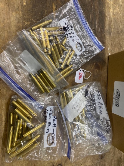 50+ ROUNDS OF 280 CAL BRASS (X1)