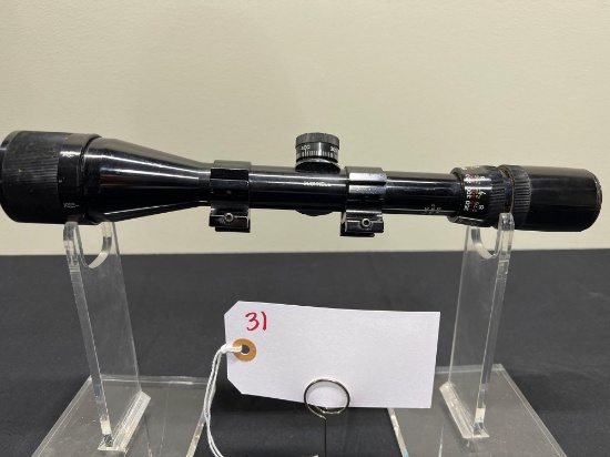 BUSHNELL 4X12X40 SCOPE WITH RINGS