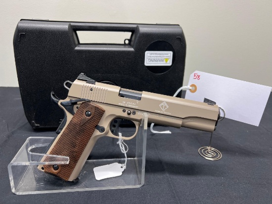GSG AMERICAN TACTICAL 1911 22 CAL DESERT TAN NIB SN#A810617