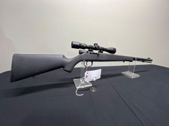 TRADITIONS TRACKER 50 CAL BLACK POWDER WITH 3X0X40 SCOPE SN#14-13-023126-09