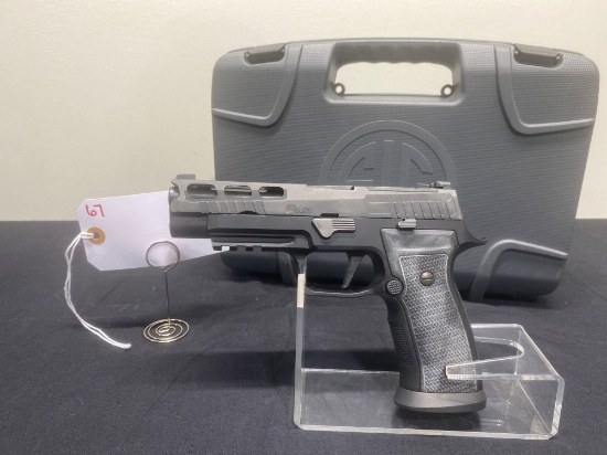 SIG SAUSER P-320 9MM CUSTOM SHOP NIB SN#58J225205