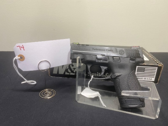 SMITH & WESSON PERFORMANCE CENTER SHIELD 40 S&W CAL PORTED BARREL SN#HNF1035