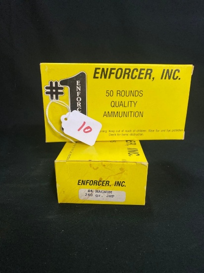 ENFORCER 44 MAG HOLLOW POINT (X2)