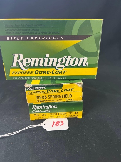 REMINGTON 30-06 CAL (X3)