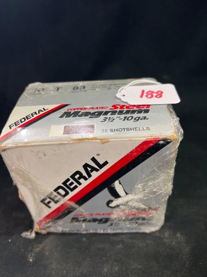 FEDERAL 10 GA T SHOT STEEL (X1)