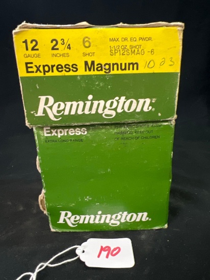 REMINGTON 12 GA NO 6 SHOT HIGH BRASS (X2)