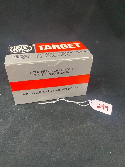 RWS NOBLE 22 CAL LONG RIFLE TARGET 500 ROUND BRICK (X1)