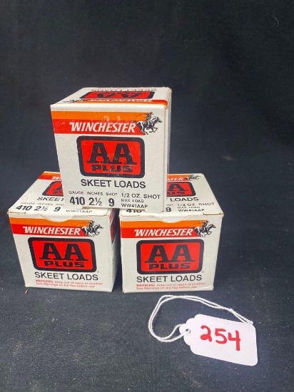 WINCHESTER AA 410 GA NO 9 SHOT (X3)