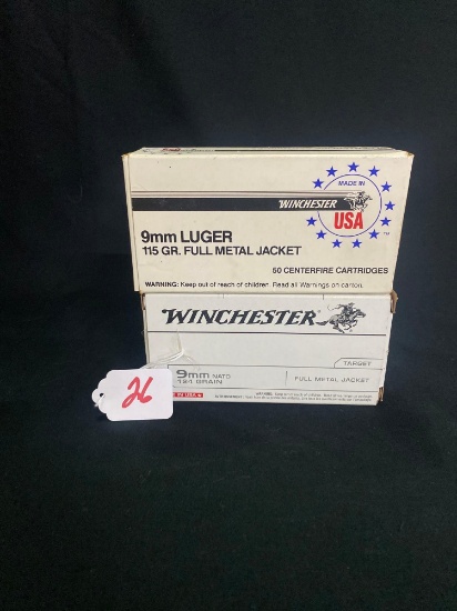 WINCHESTER 9MM (X2)