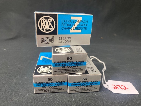 RWS NOBLE 22 CAL LONG (X4)