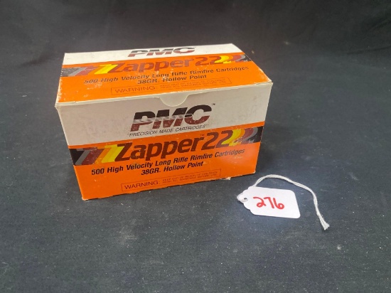 PMC 22 CAL LONG RIFLE HOLLOW POINT 500 ROUND BRICK (X1)