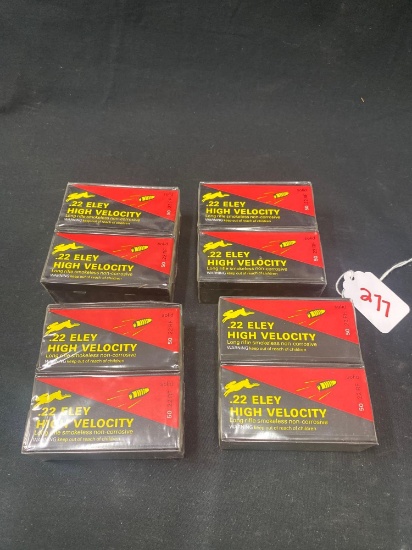 ELEY HI VELOCITY 22 CAL LONG RIFLE 400 ROUNDS (X1)
