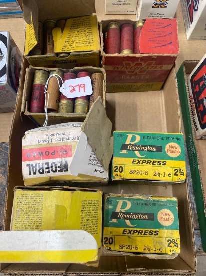 MIXED 12 GA AND 20 GA SHELLS IN BOX (X1)