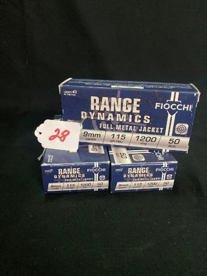FIOCCHI 9MM (X3)