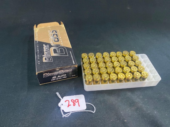 CCI BLAZER 45 ACP 40 LIVE ROUNDS (X1)