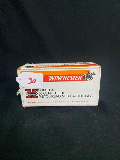 WINCHESTER 357 MAG HOLLOW POINT - MISSING 5 SHELLS (X1)