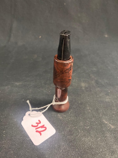 P.S. OLT E-1 MARBELED RED AND BLACK CROW CALL