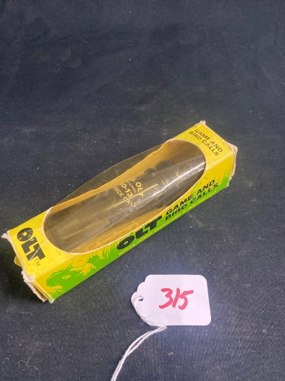 P.S. OLT WD-13 WOOD DUCK CALL IN BOX