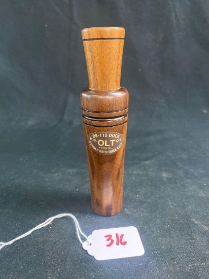 P.S. OLT DR-115 DOUBLE REED DUCK CALL