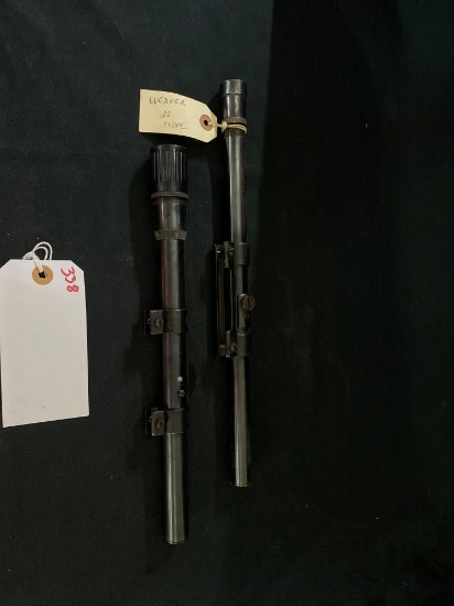 2 WEAVER SCOPES MODEL B-6 AND V-22 (X1)
