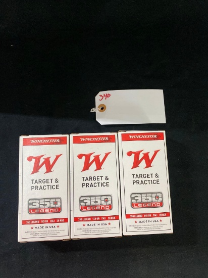 WINCHESTER 350 LEGEND TARGET (X3)