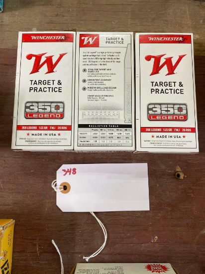 WINCHESTER 350 LEGEND TARGET (X3)