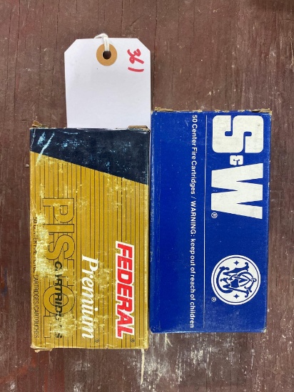 SMITH & WESSON AND FEDERAL PREMIUM 357 MAG HOLLOW POINT (X2)