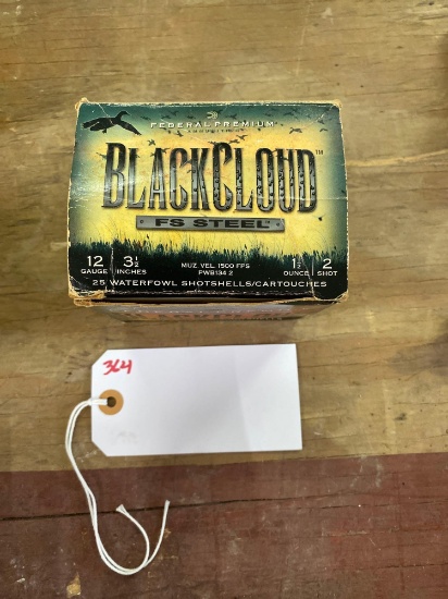 FEDERAL BLACK CLOUD 12 GA 3 1/2 IN NO 2 SHOT STEEL (X1)