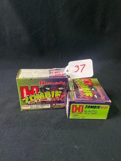 HORNADY ZOMBIE MAX 45 ACP (X2)