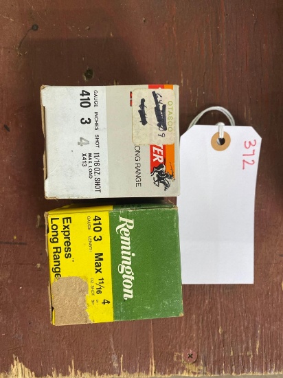 REMINGTON AND WINCHESTER 410 GA NO 4 SHOT (X2)