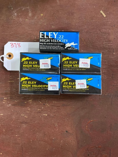 ELEY 22 CAL HI VELOCITY HOLLOW POINT 250 ROUNDS (X1)